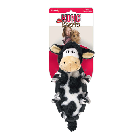 Kong Barnyard Knots Cow Small