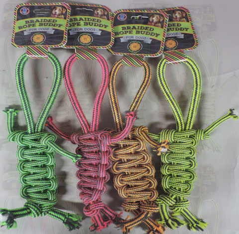 <img src="toy.png" alt="multicolor-dog-toy-braided-ropes">